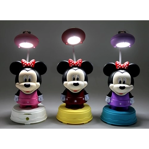 BUĞZ Mickey Mouse Masa Üstü Lamba USB Şarjlı Model 1