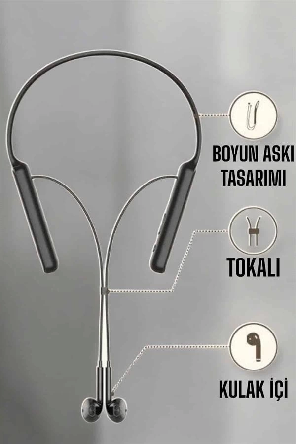 BUĞZ Mikrofonlu Kablolu Bluetooth Kulaklık Yeni Nesil Yüksek Ses Kaliteli