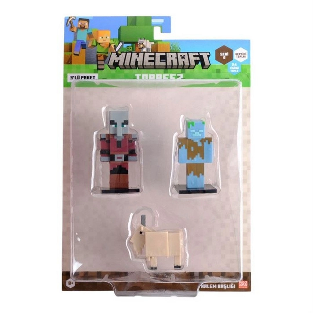 BUĞZ 3D Toppeez 3'lü Figür Seti Seri 2