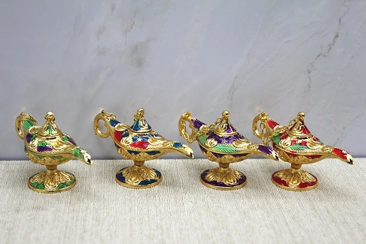 BUĞZ MİNELİ METAL ALAADDİN LAMBASI MODEL 1