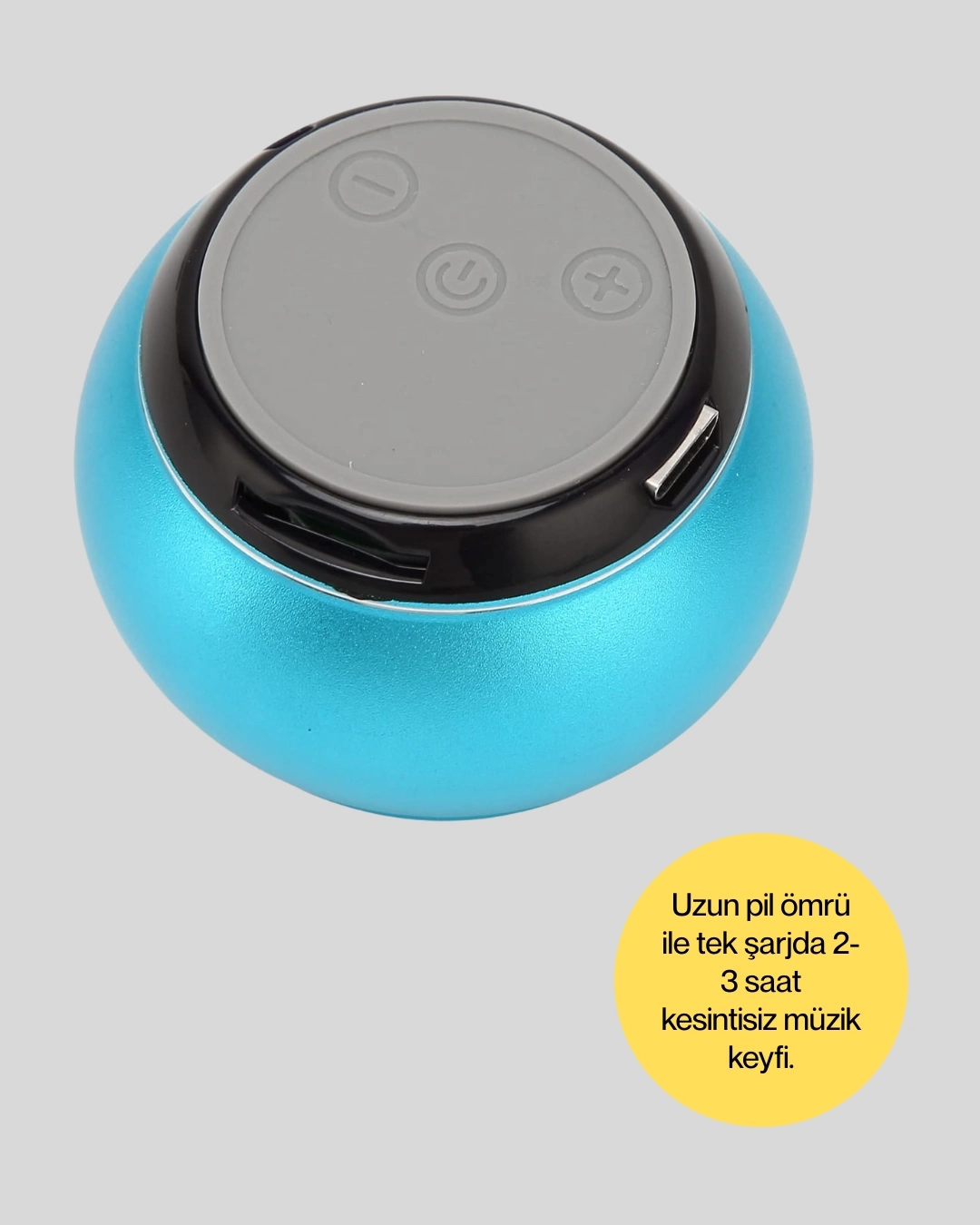 BUĞZ Mini Bluetooth Speaker | Uzun Pil Ömrü, Şık ve Hafif Tasarım