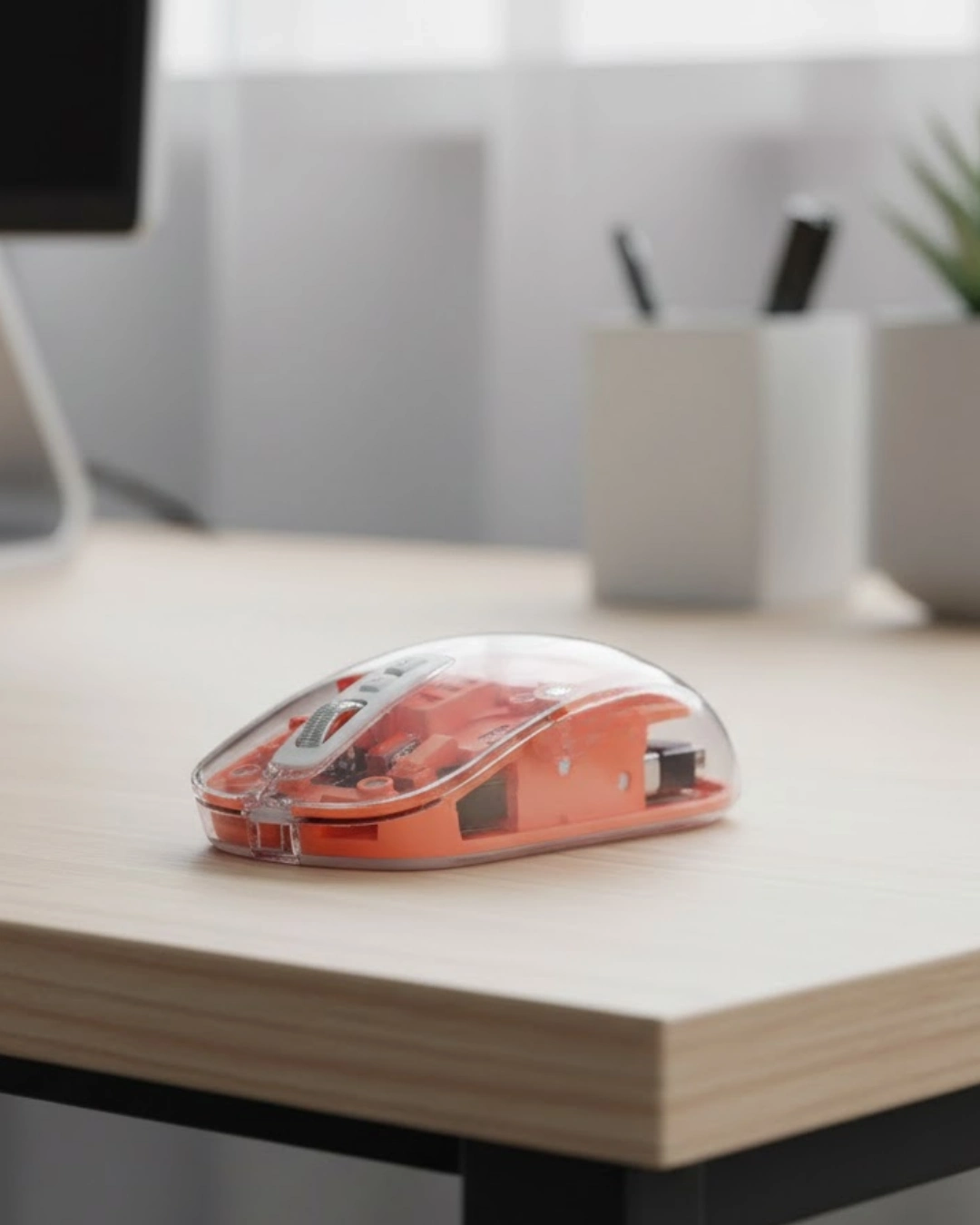 BUĞZ Minimal Tasarımlı Kablosuz Mouse Günlük ve Ofis Kullanımı