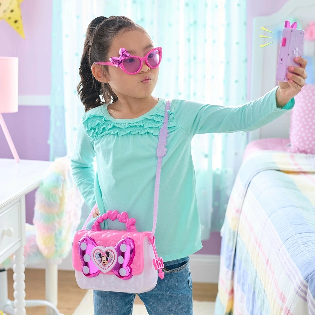 BUĞZ Minnie Mouse Kurdele Çanta Seti