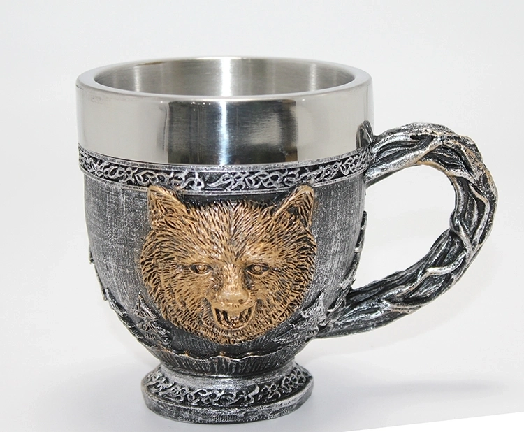 BUĞZ Mitolojik Ayı Figürlü 3d Kabartmalı Paslanmaz Çelik Kupa Bardak Alk4479 BUĞZ Mitolojik Ayı Figürlü 3d Kabartmalı Paslanmaz Çelik Kupa Bardak Alk4479