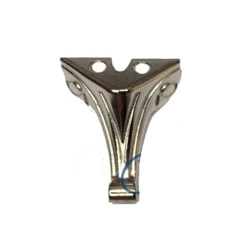 BUĞZ Moda Ahşap, Mdf, Sunta Sandık Ayağı, Kutu Ayak 2,5 Cm - Nikel