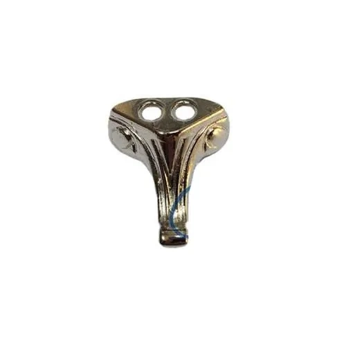 BUĞZ Moda Ahşap Sandık Ayağı, Kutu Ayak 1,5 Cm - Nikel, 100 Adet