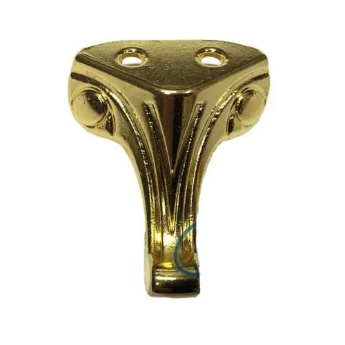 BUĞZ Moda Ahşap Sandık Ayağı, Kutu Ayak 3,5 Cm - Sarı, 50 Adet