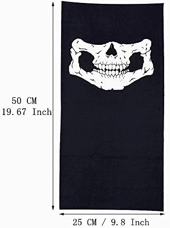 BUĞZ Motorcu Boyunluk Baf Buff Bandana 25x48 cm Model 7