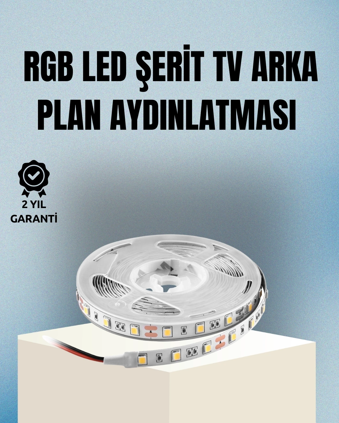 BUĞZ Müzikle Senkronize LED Şerit TV Aydınlatma