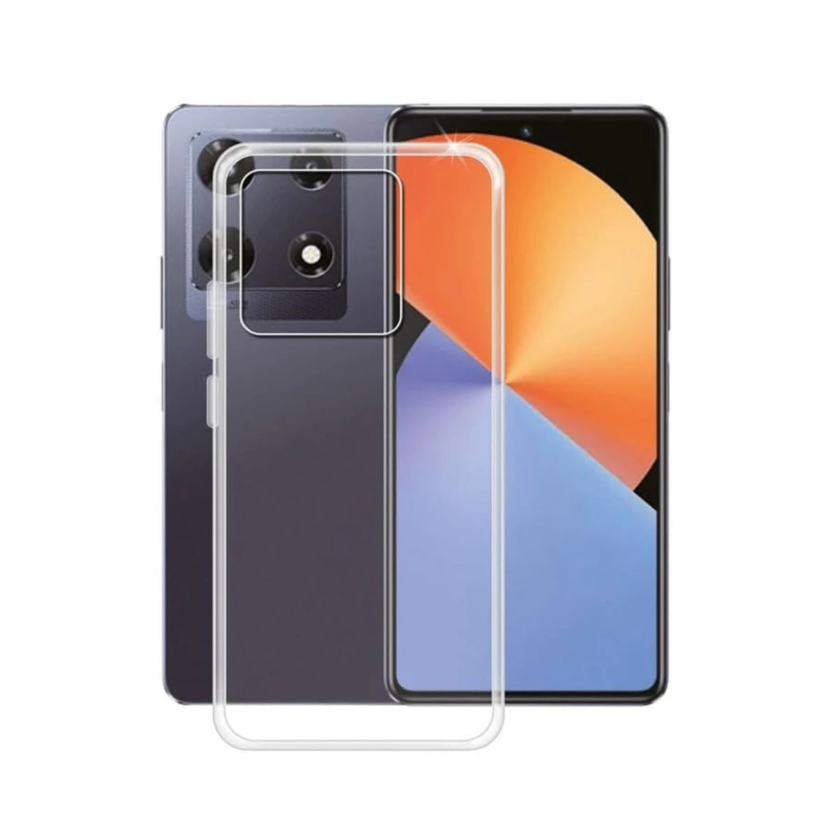 BUĞZ İnfinix Note 30 Pro 4g Kılıf Lüx Şeffaf Silikon BUĞZ İnfinix Note 30 Pro 4g Kılıf Lüx Şeffaf Silikon