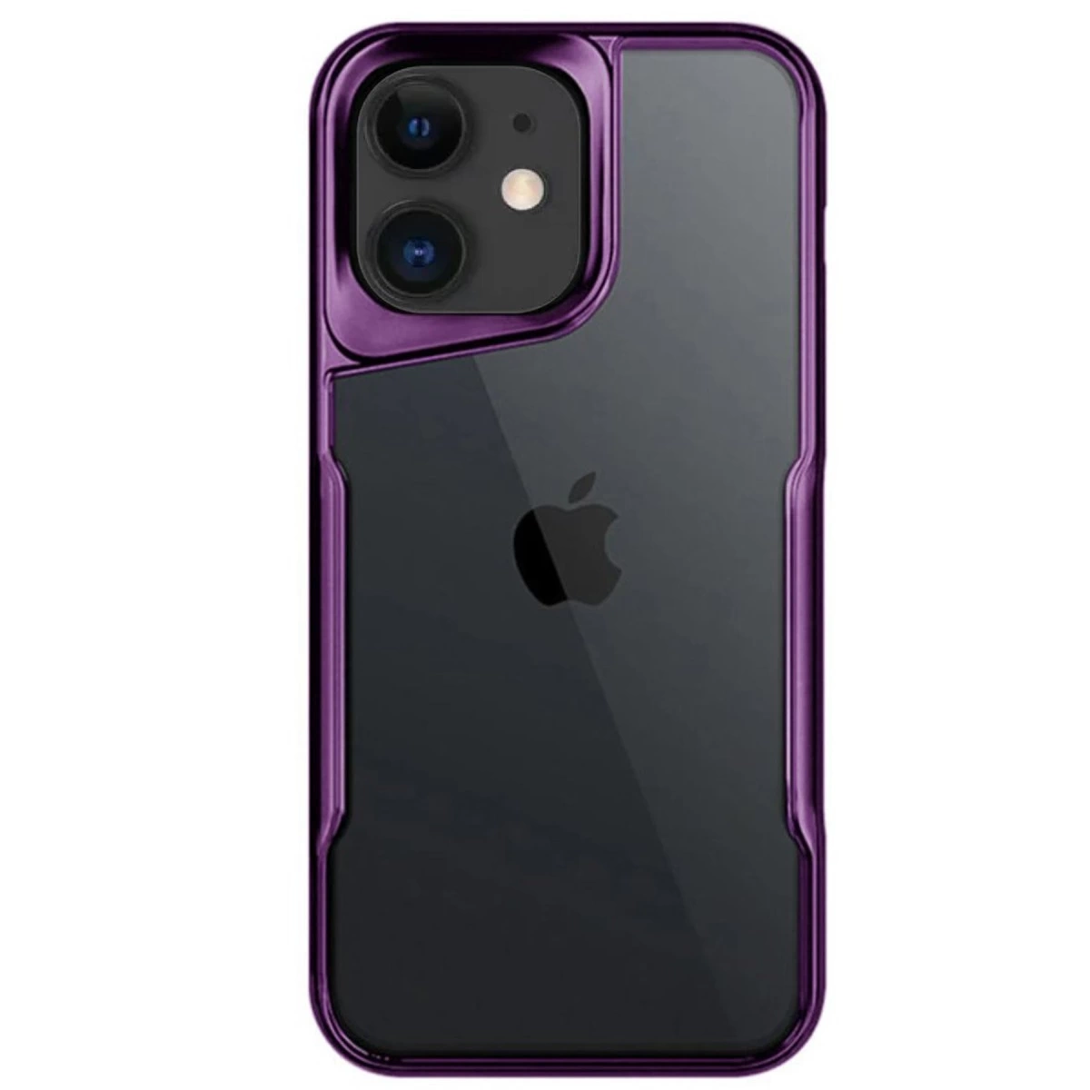 BUĞZ İphone 11 Kılıf Boyi Silikon Kapak - Derin Mor