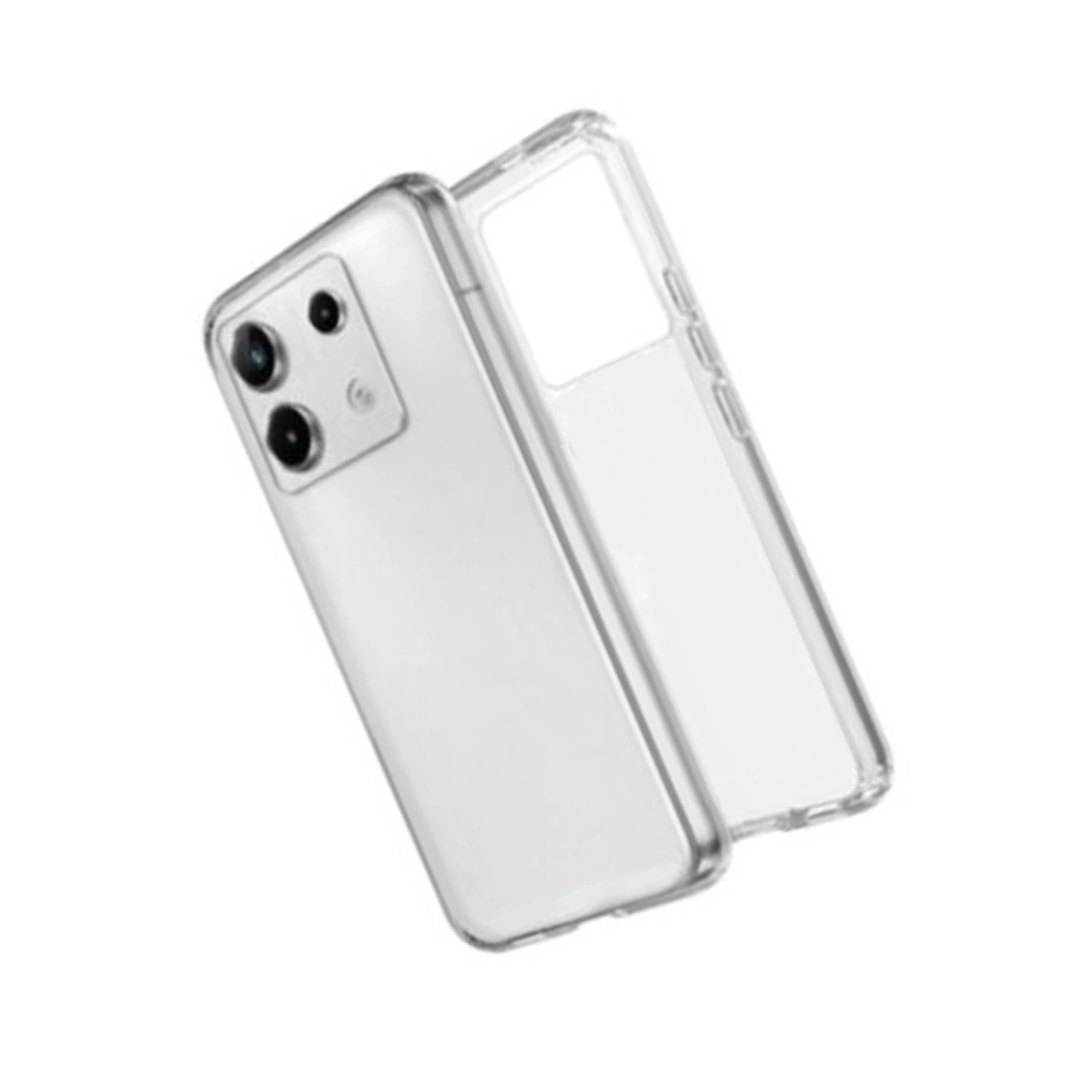 BUĞZ Xiaomi Redmi Note 13 4g Kılıf Lüx Şeffaf Silikon