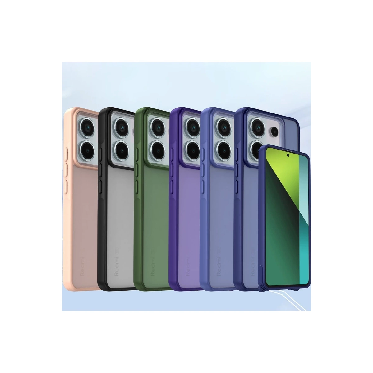 BUĞZ Xiaomi Redmi Note 13 Pro 5g Kılıf Elegant Kapak - Siyah BUĞZ Xiaomi Redmi Note 13 Pro 5g Kılıf Elegant Kapak - Siyah