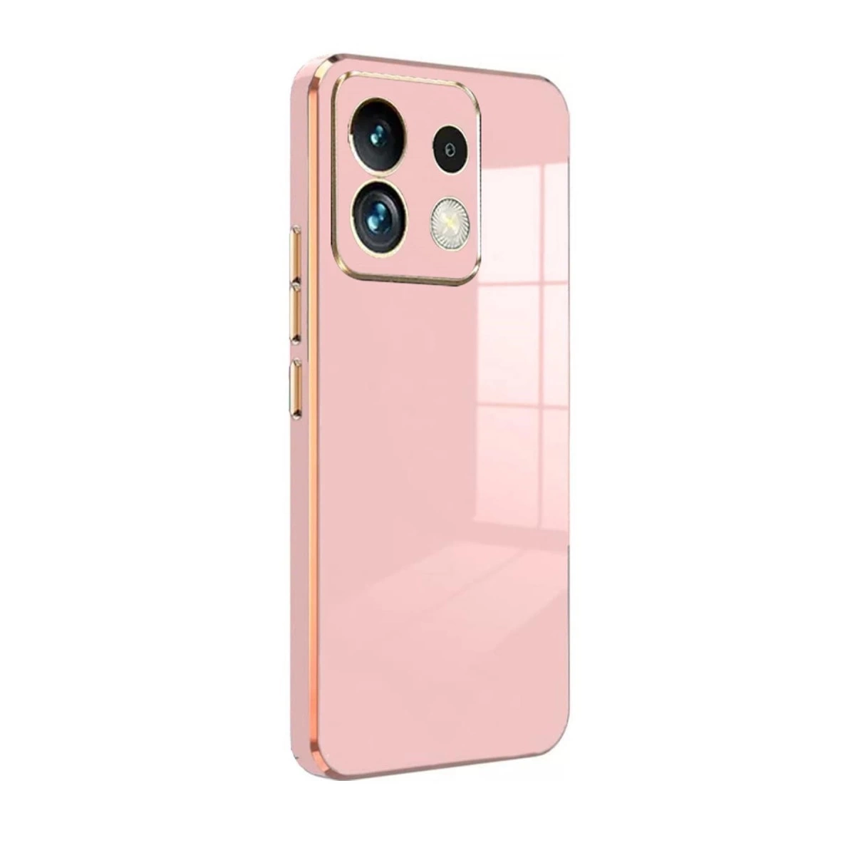 BUĞZ Xiaomi Redmi Note 13 Pro 5g Kılıf Volet Silikon - Pembe