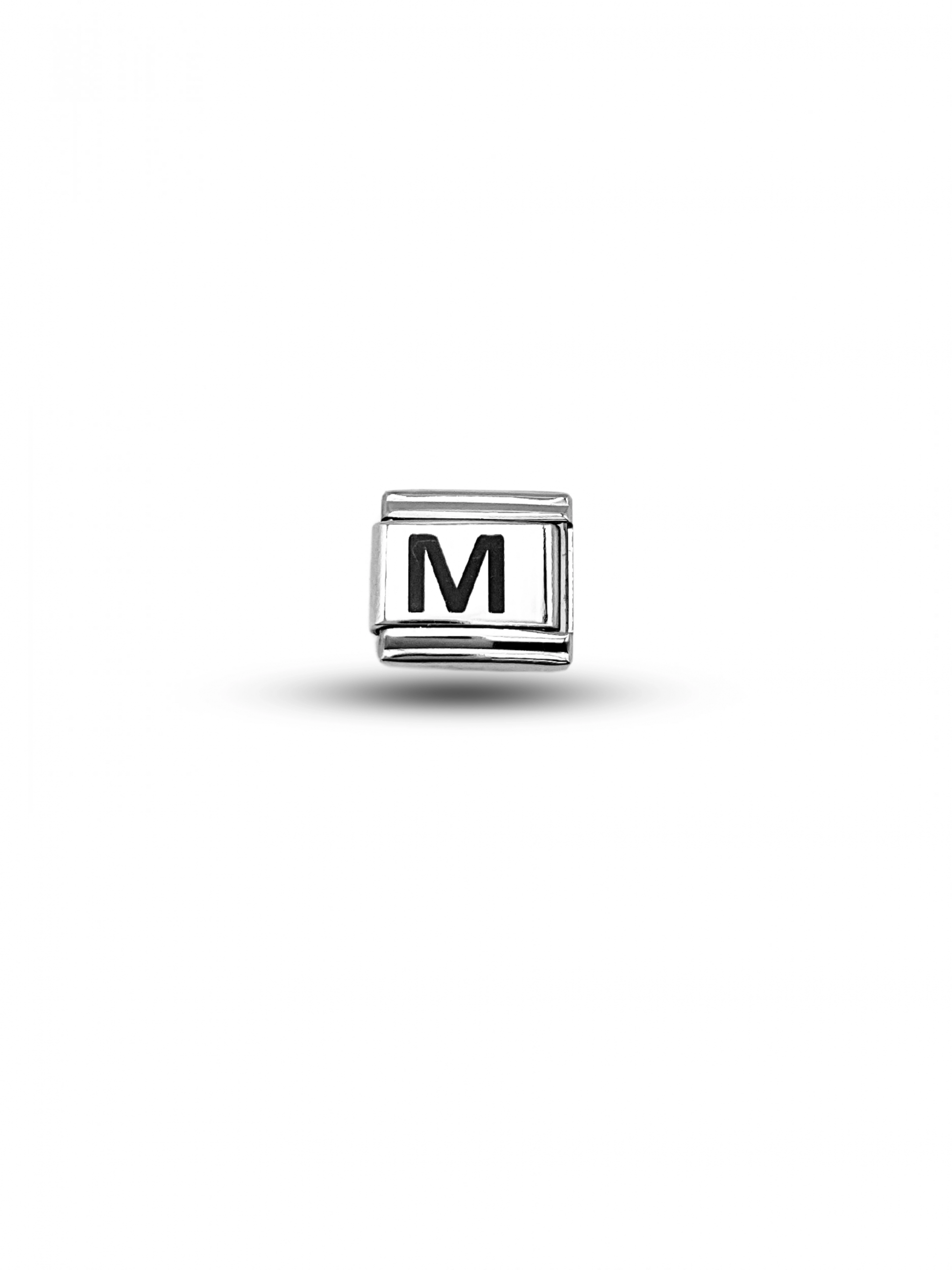 BUĞZ M HARF CHARM | ÇELİK BİLEKLİK AKSESUARI | KİŞİYE ÖZEL HARF MODÜLÜ | MİNİMAL & ŞIK