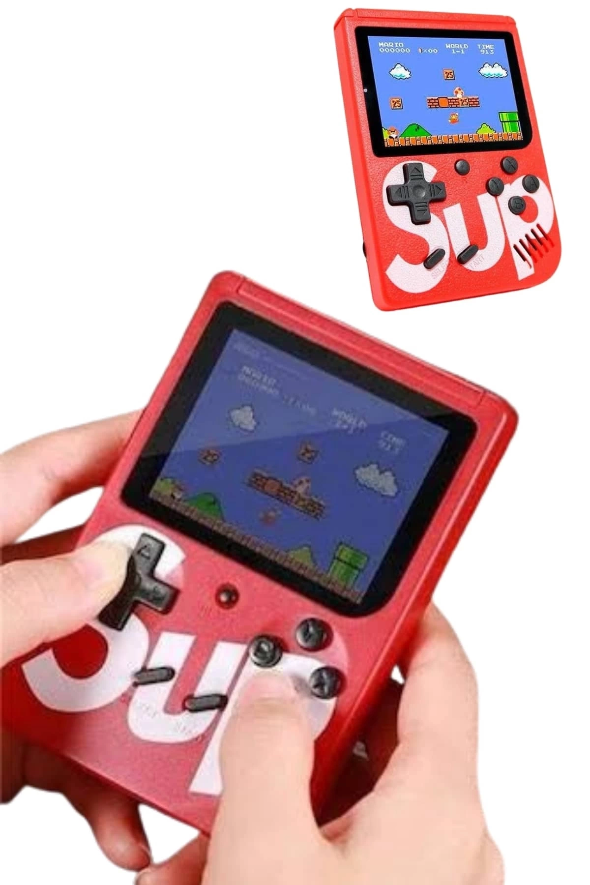 BUĞZ Nostalji Oyunlu Mini Atari Gamebox 400 Oyunlu El Atarisi