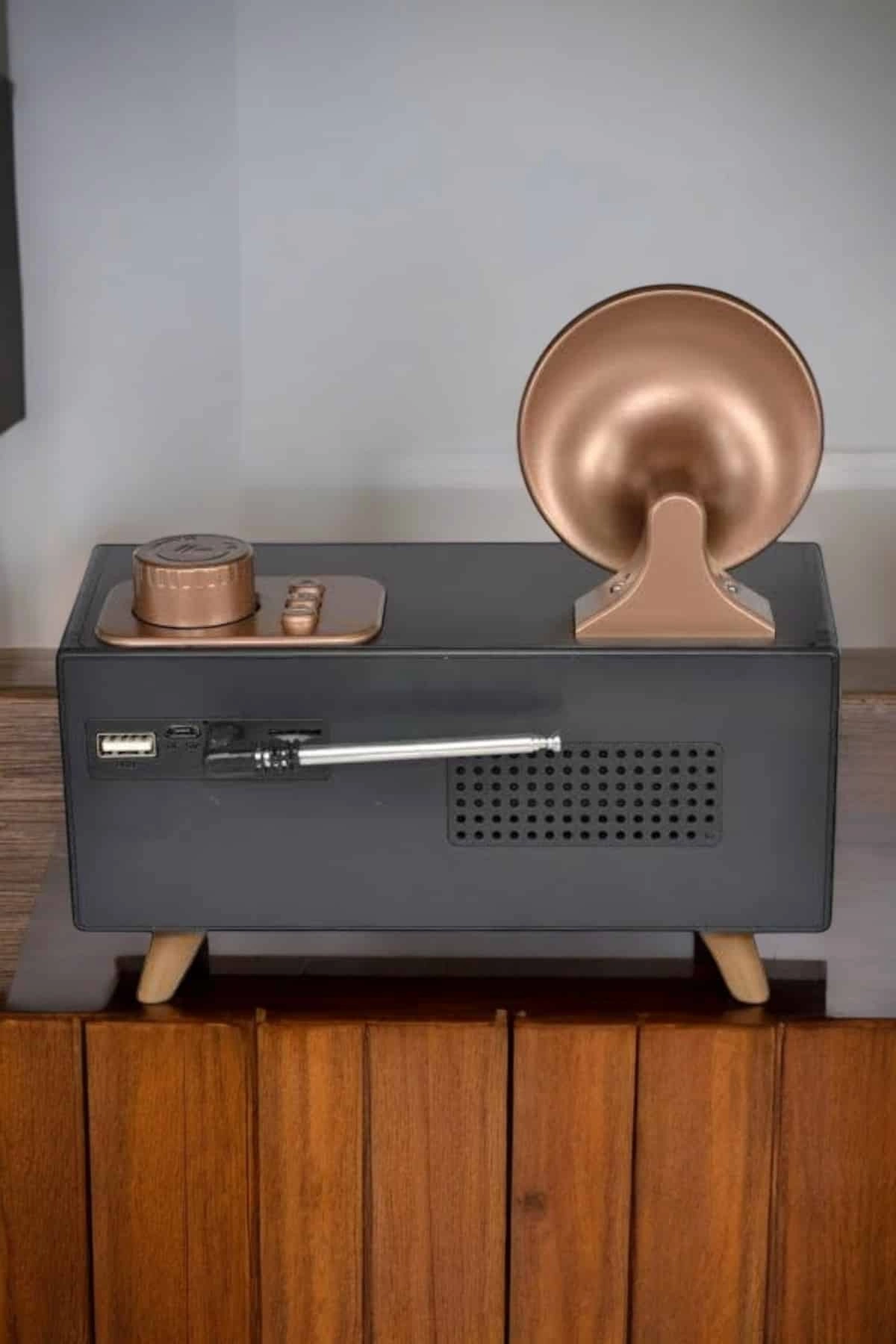 BUĞZ Nostaljik Görünümlü Bluetooth Bağlantılı Speaker