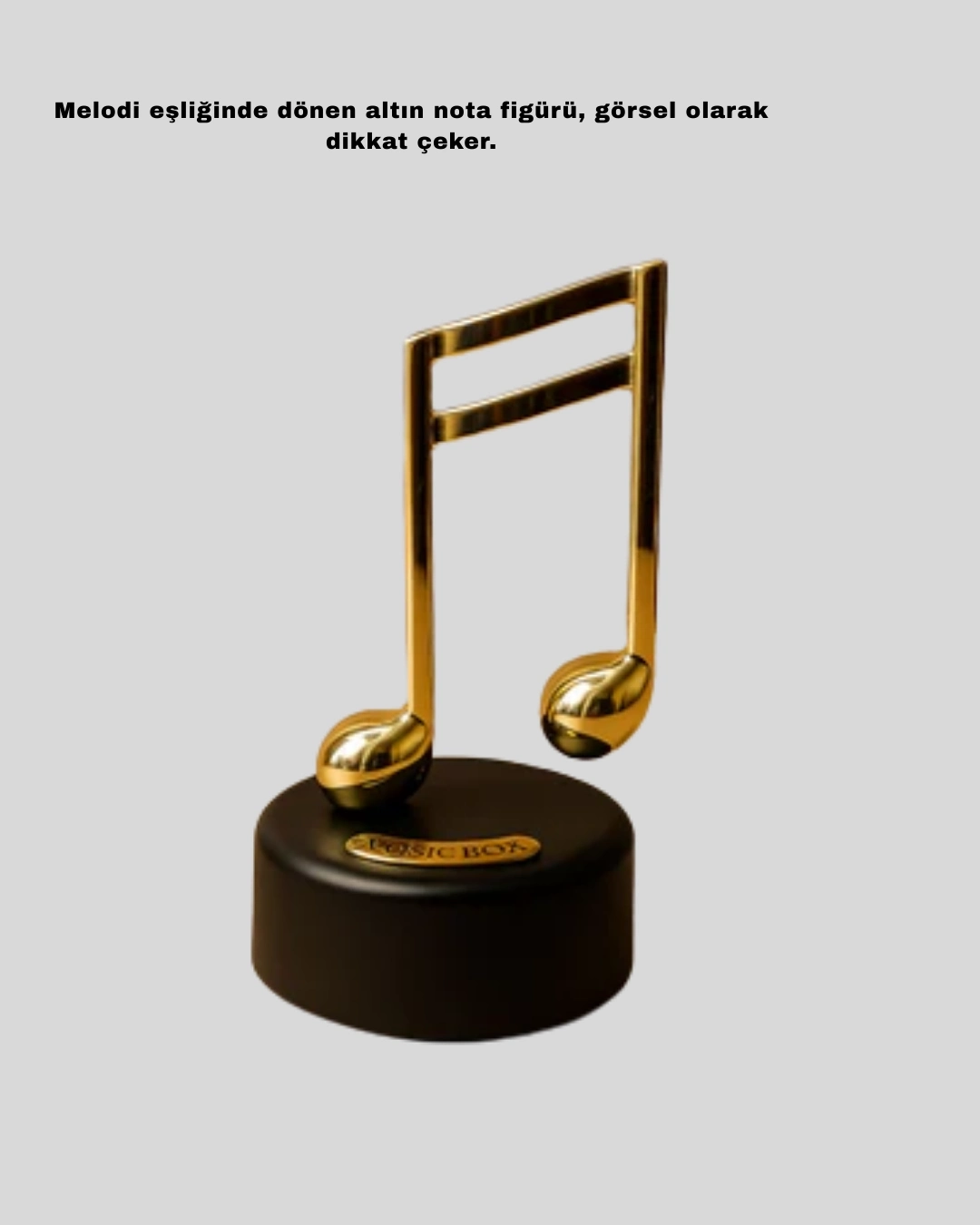 BUĞZ Nota Figürü Müzik Kutusu Melodious Model