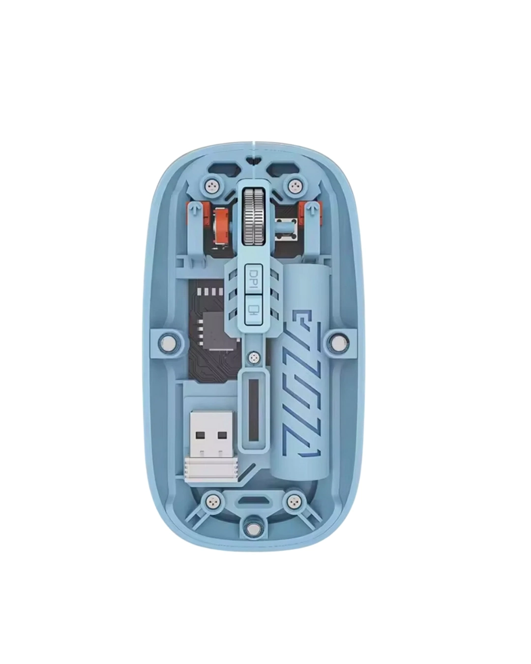 BUĞZ Ofis ve Günlük Kullanım İçin Mavi Bluetooth Kablosuz Mouse