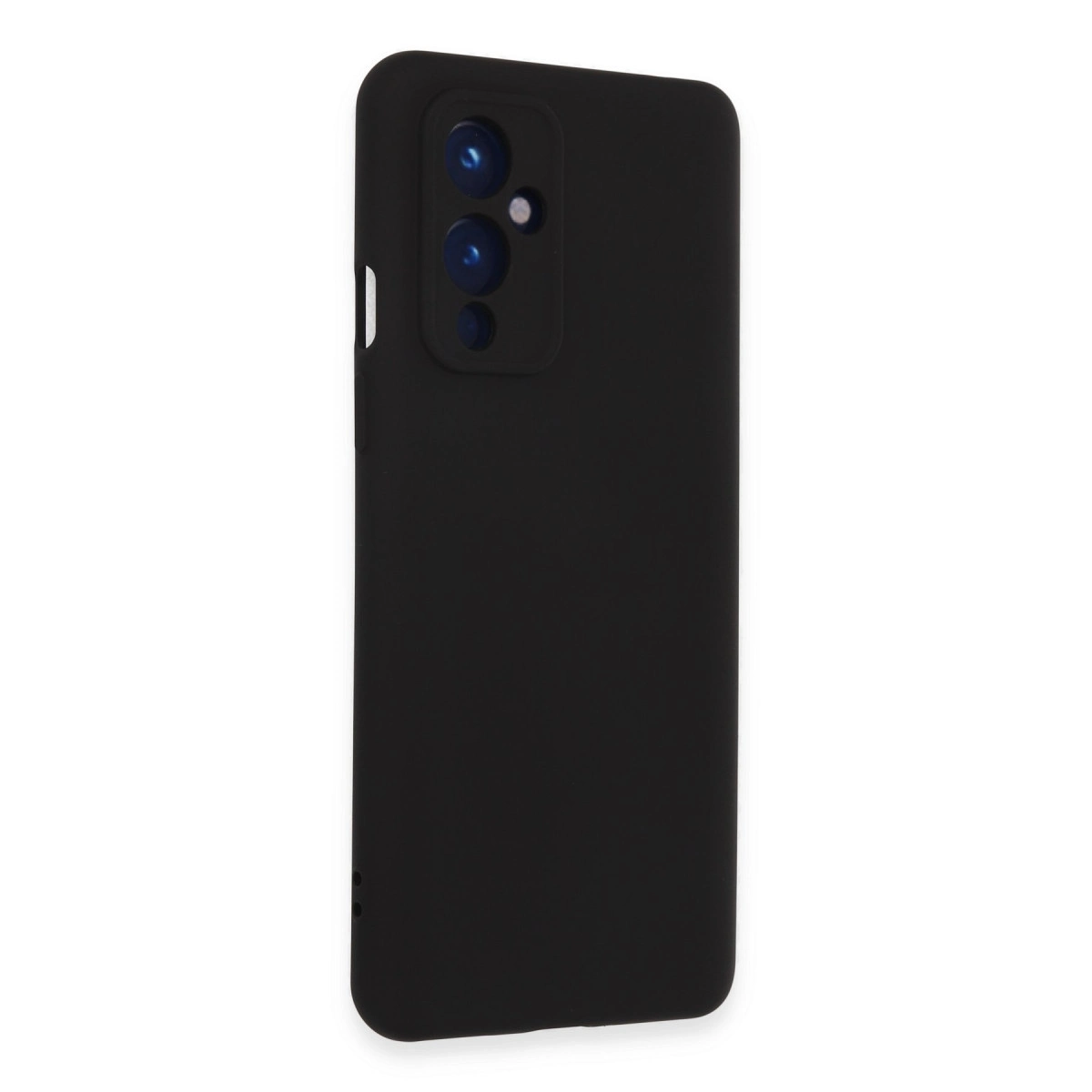 BUĞZ One Plus 9 Kılıf Nano İçi Kadife Silikon - Siyah