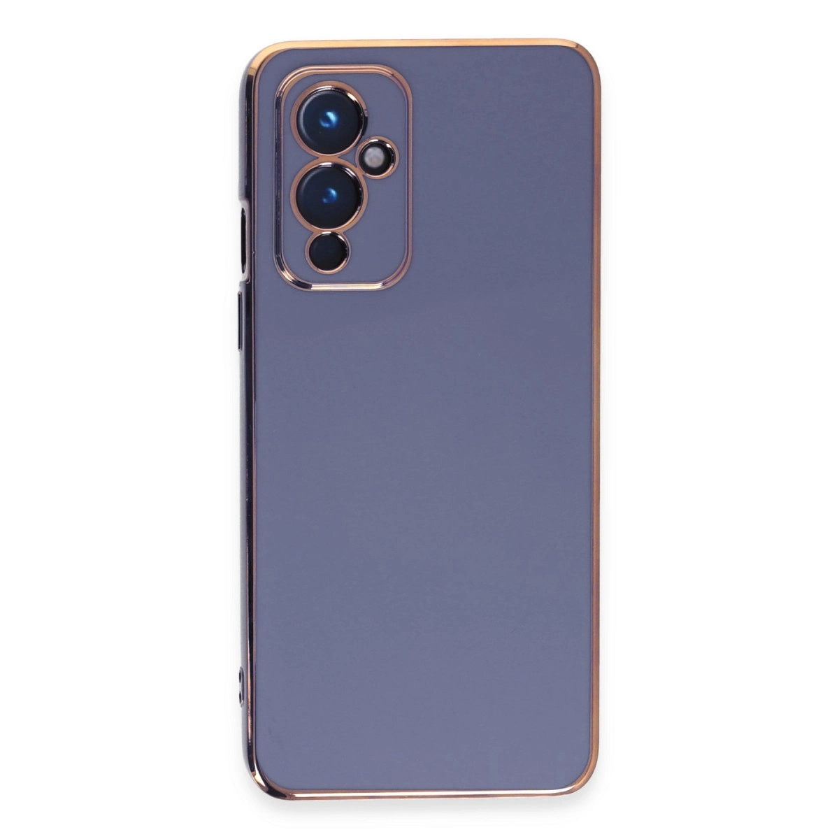 BUĞZ One Plus 9 Kılıf Volet Silikon - Mavi