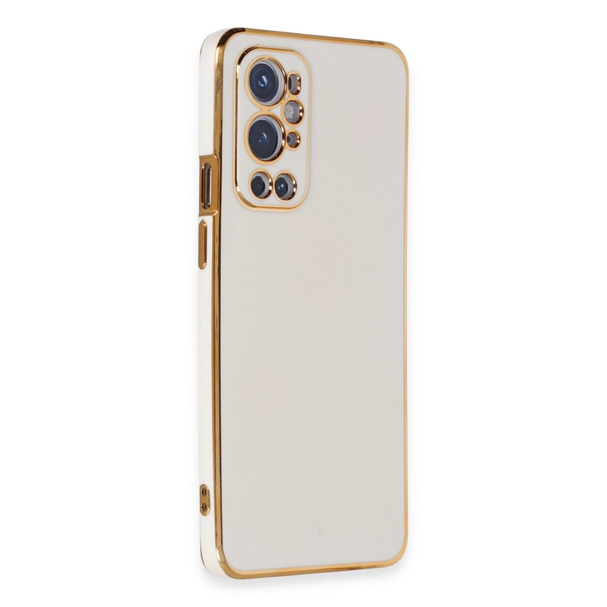 BUĞZ One Plus 9 Pro Kılıf Volet Silikon - Beyaz