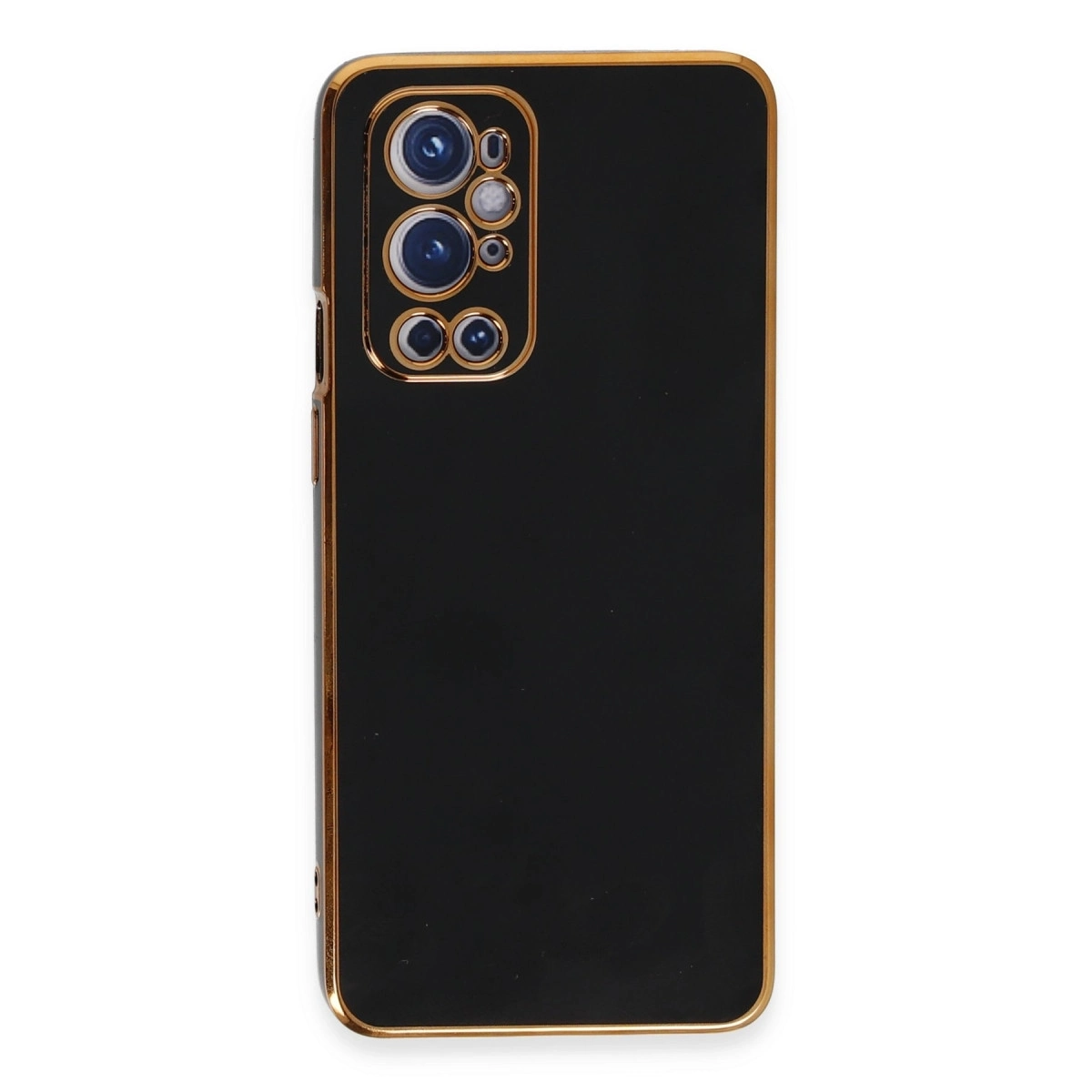 BUĞZ One Plus 9 Pro Kılıf Volet Silikon - Siyah