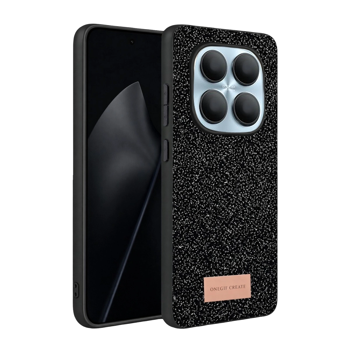 BUĞZ Onegif Xiaomi Redmi Note 15 4g Bright Simli Kapak - Siyah BUĞZ Onegif Xiaomi Redmi Note 15 4g Bright Simli Kapak - Siyah