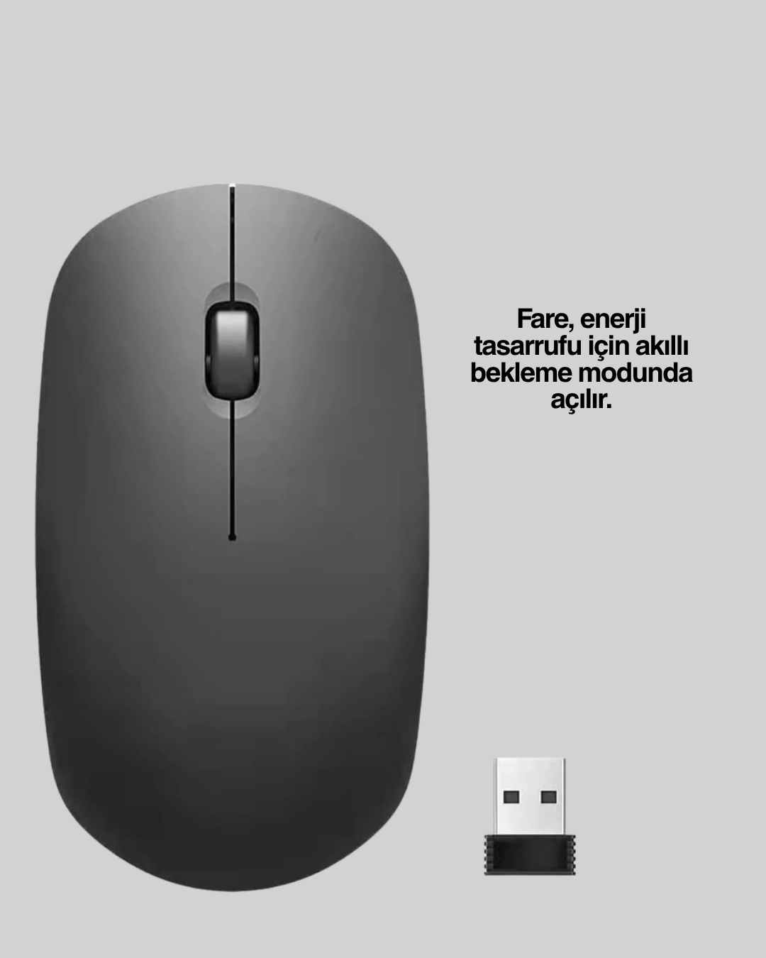 BUĞZ Optik Sensörlü Sessiz Fare – Geniş Uyumluluk ve Ergonomik Yapı BUĞZ Optik Sensörlü Sessiz Fare – Geniş Uyumluluk ve Ergonomik Yapı
