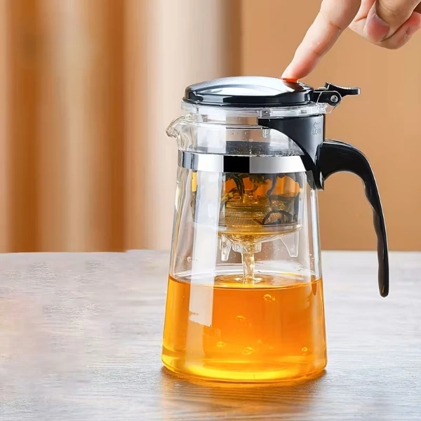 BUĞZ Otomatik Basmalı Demlik 900 ml