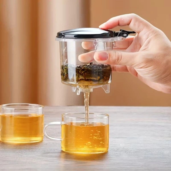 BUĞZ Otomatik Basmalı Demlik 900 ml
