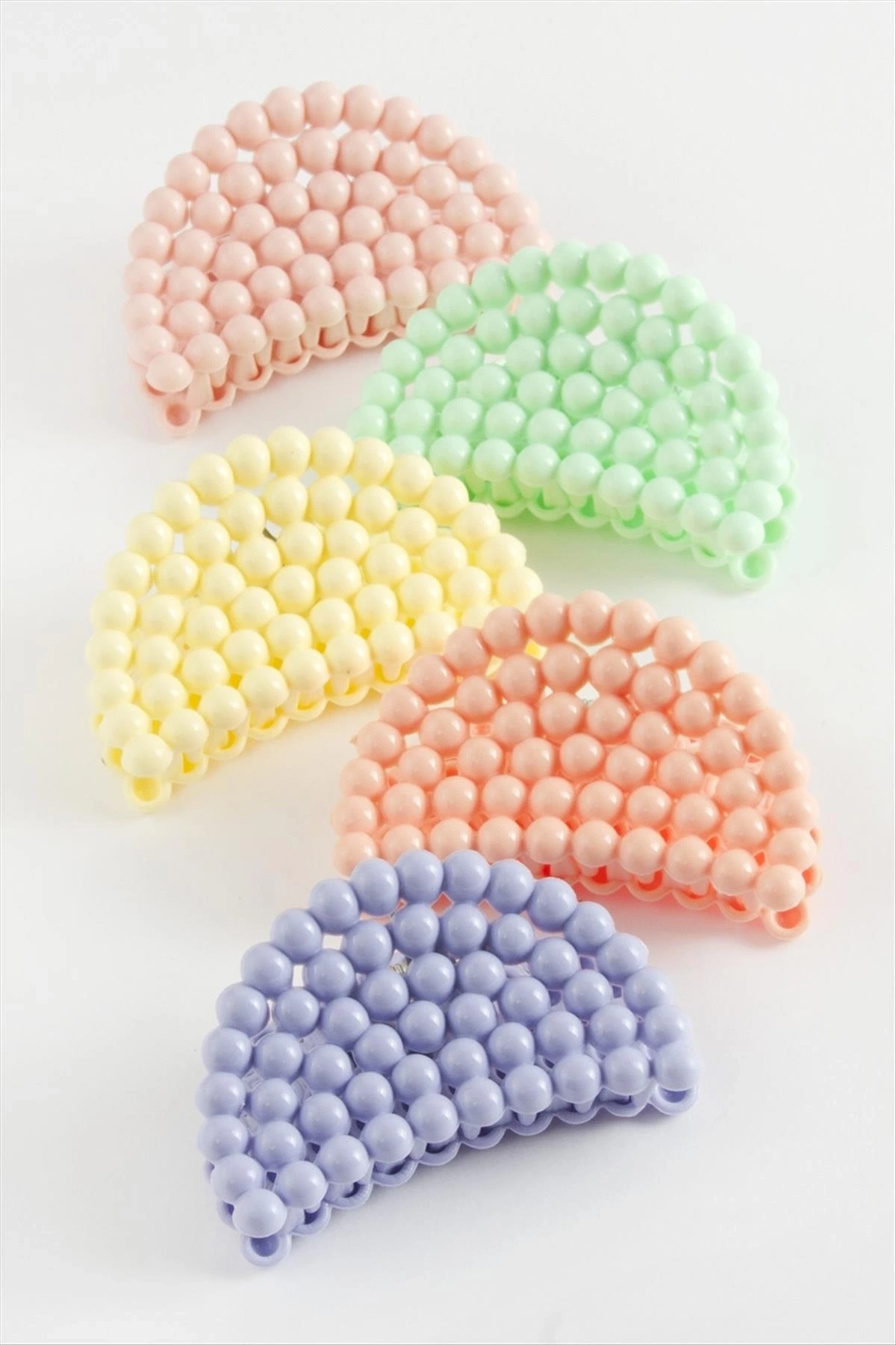 BUĞZ Oval Renkli Mandal Toka 6 cm