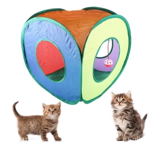 BUĞZ Oyuncak Toplu Kedi Oyun Tüneli