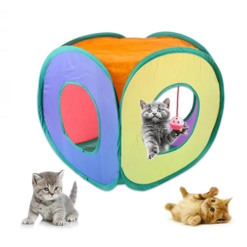 BUĞZ Oyuncak Toplu Kedi Oyun Tüneli
