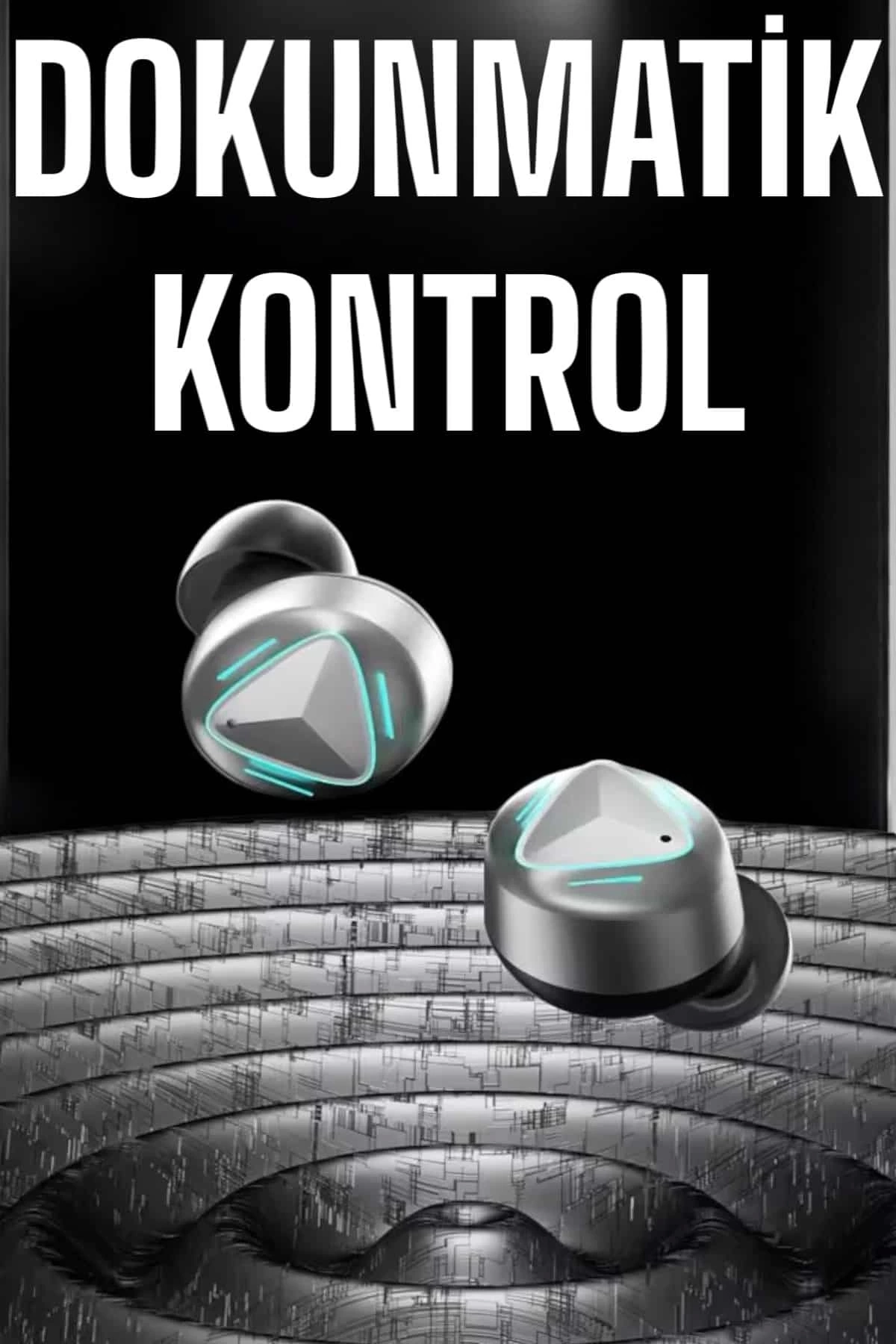 BUĞZ Oyuncu Kulaklığı Bluetooth Bağlantılı ANC Özelliği 5.0 Bluetooth