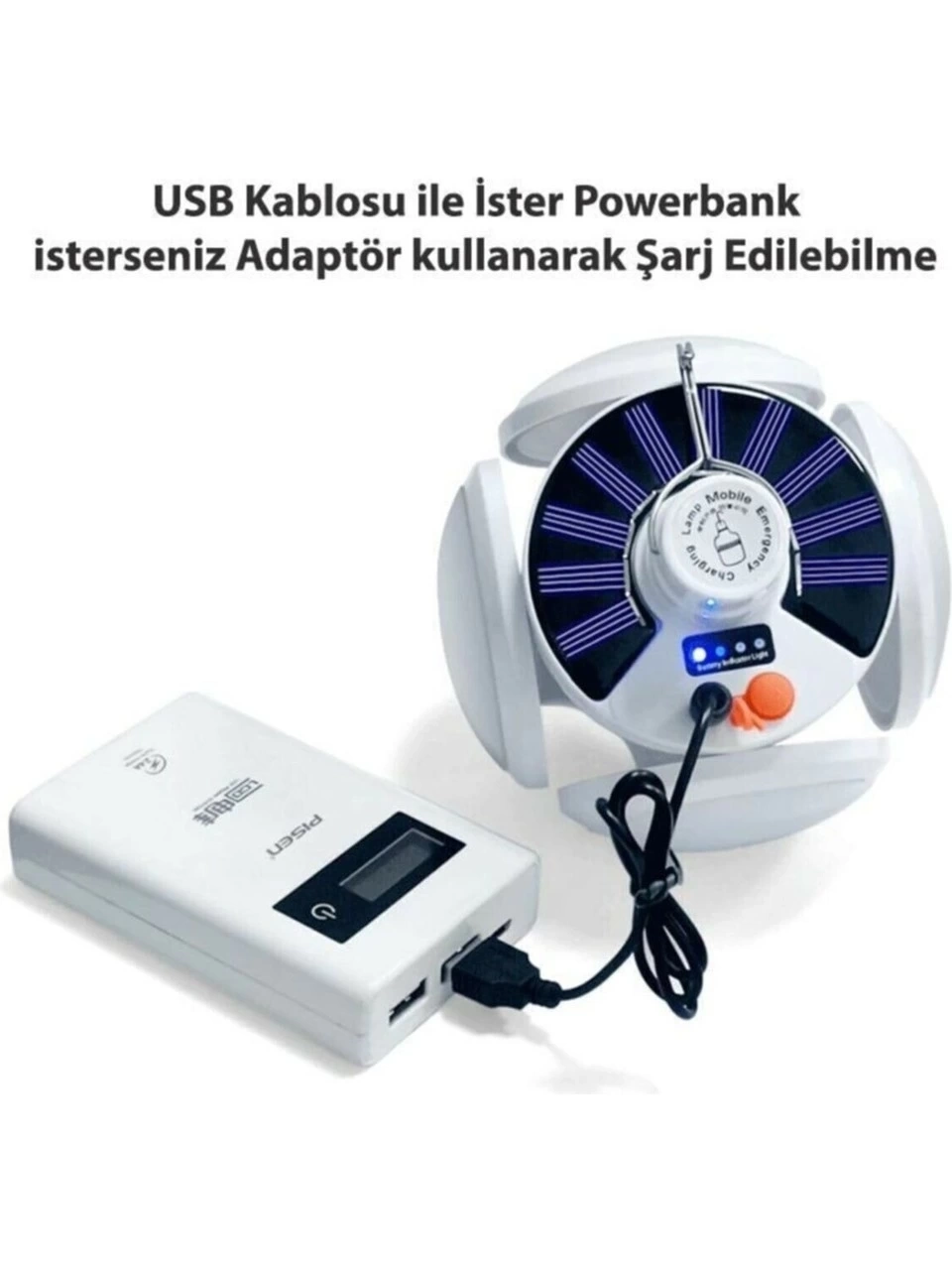 BUĞZ P-038 Solar Güneş Enerji Ve Usb Sarjli 5 Kanatlı BUĞZ P-038 Solar Güneş Enerji Ve Usb Sarjli 5 Kanatlı