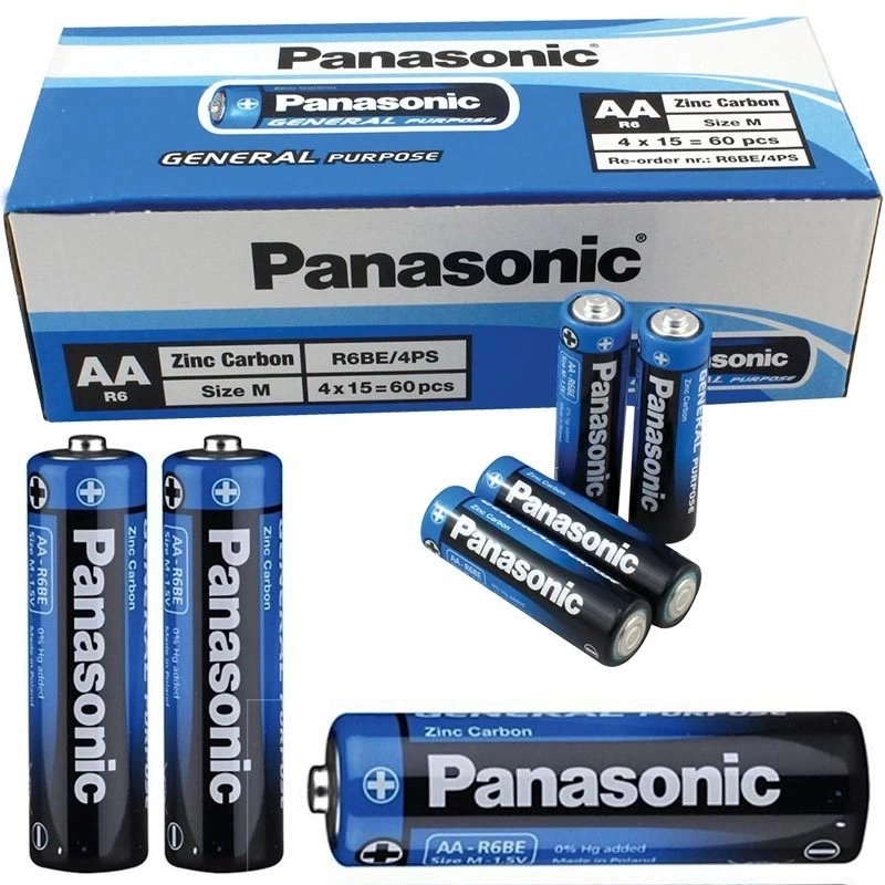 BUĞZ Panasonic Manganez Kalem Aa Pil 60 Adet