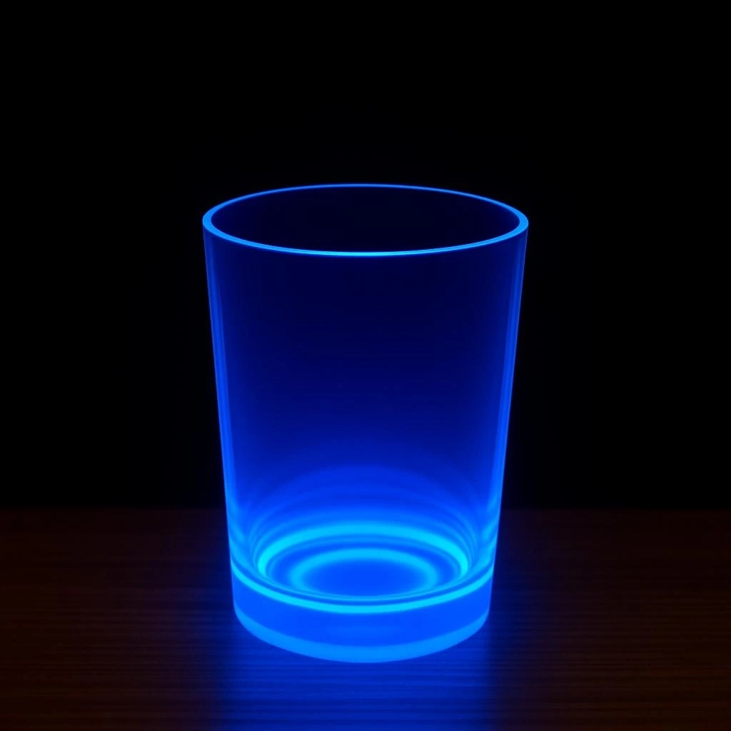 BUĞZ Partyglow Neon Mavi Bardak 8.5 X 10.5 Cm