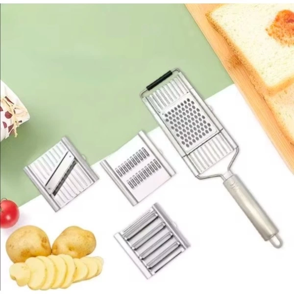 BUĞZ Paslanmaz Çelik 4'lü Set El Rendesi