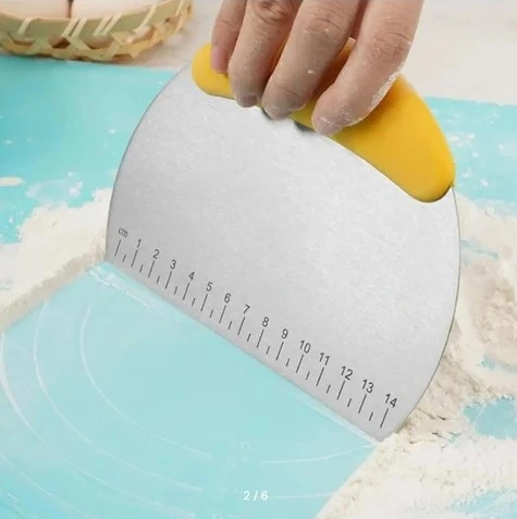 BUĞZ PASLANMAZ ÇELİK HAMUR KESME VE ŞEKİLLENDİRME SPATULASI