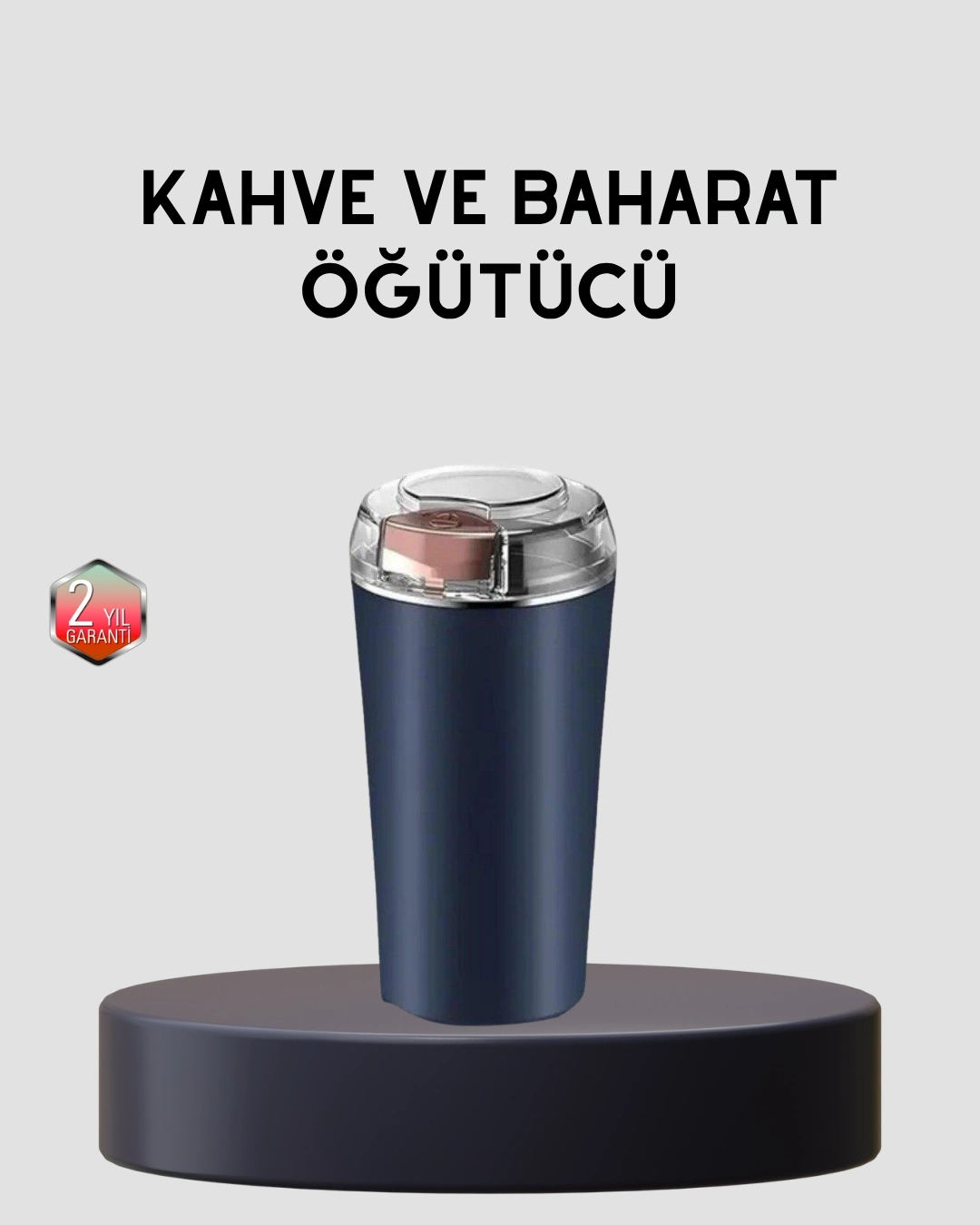 BUĞZ Paslanmaz Çelik Otomatik Öğütücü Kolay Temizlenebilir Yedek Bıçaklı