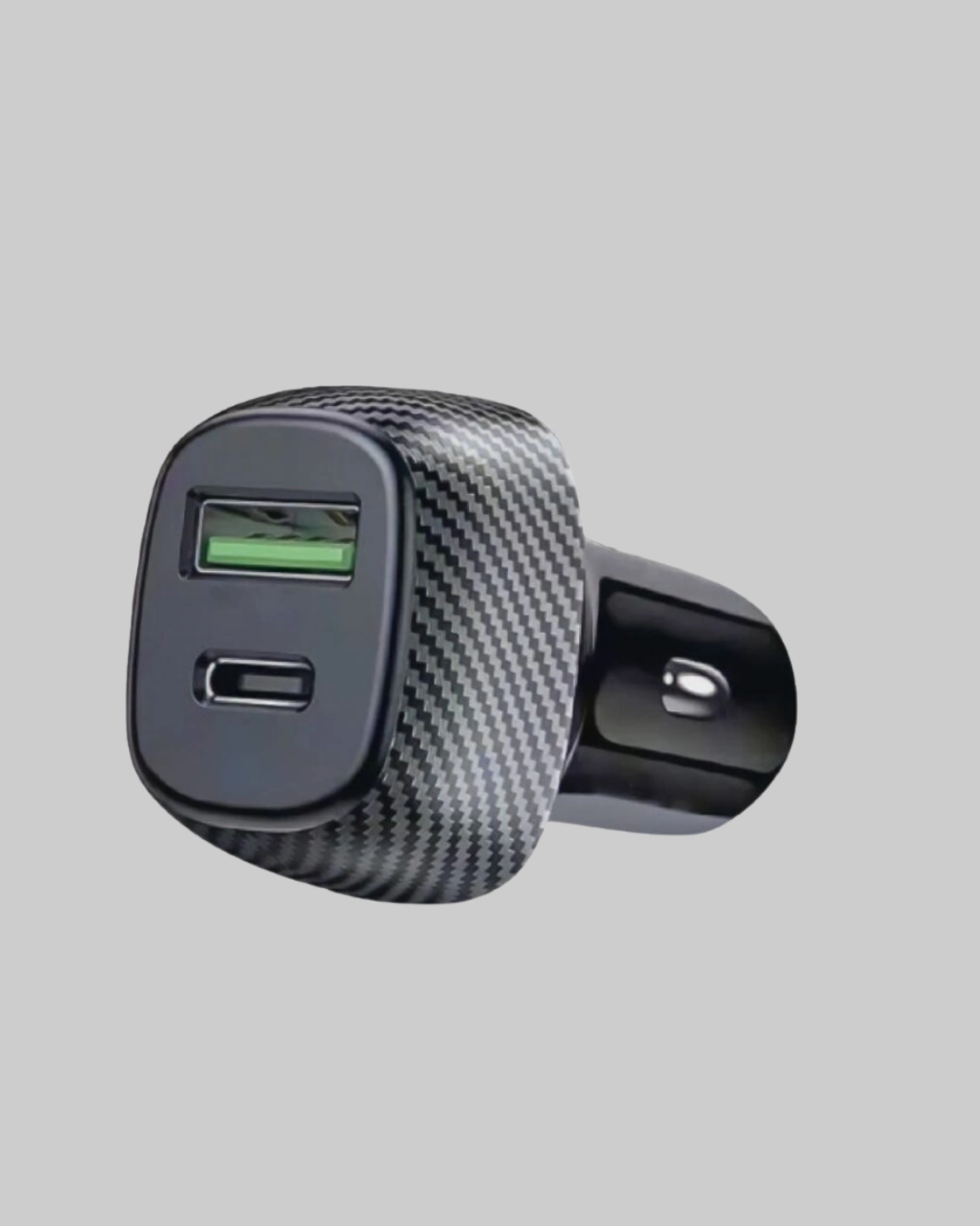 BUĞZ PD Destekli 38W Araç Şarj Başlığı Type-C + USB Çift Çıkış Hızlı Şarj