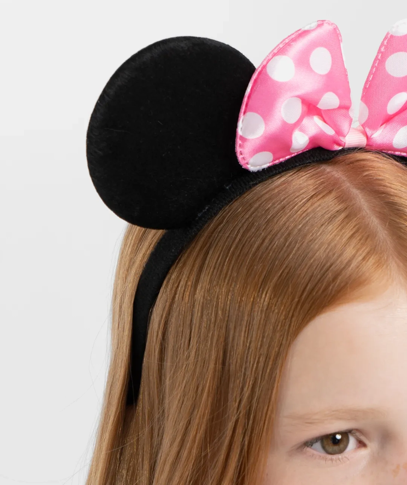 BUĞZ PEMBE FİYONKLU MİNNİE MOUSE TACI