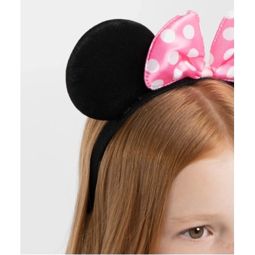 BUĞZ Pembe Fiyonklu Minnie Mouse Tacı BUĞZ Pembe Fiyonklu Minnie Mouse Tacı