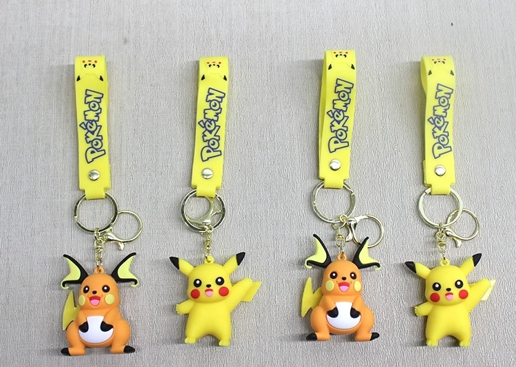 BUĞZ Pikachu Silikon Anahtarlık Alk4252