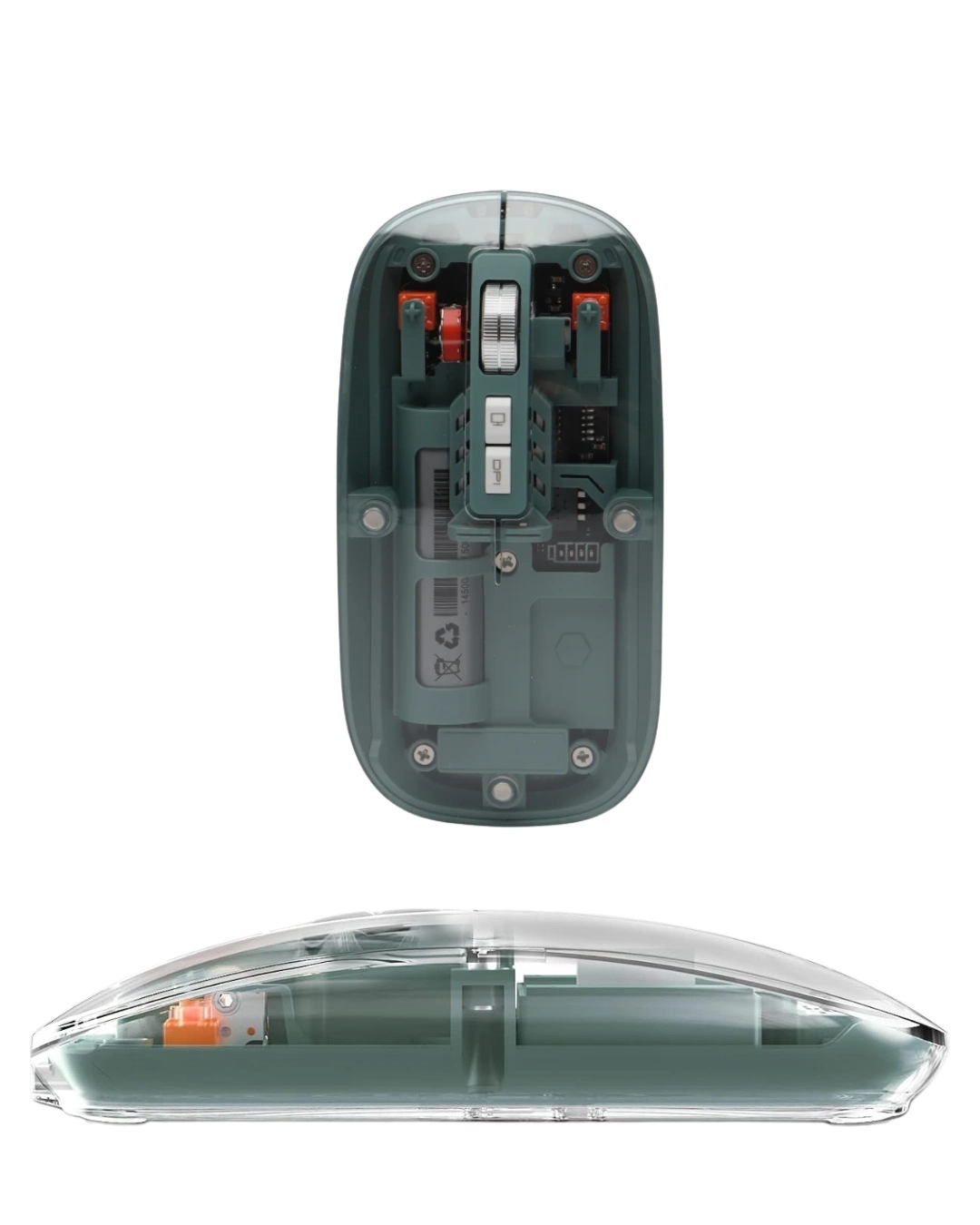 BUĞZ Pilli Kablosuz Mouse Bluetooth ve USB Uyumlu Sessiz Tıklama