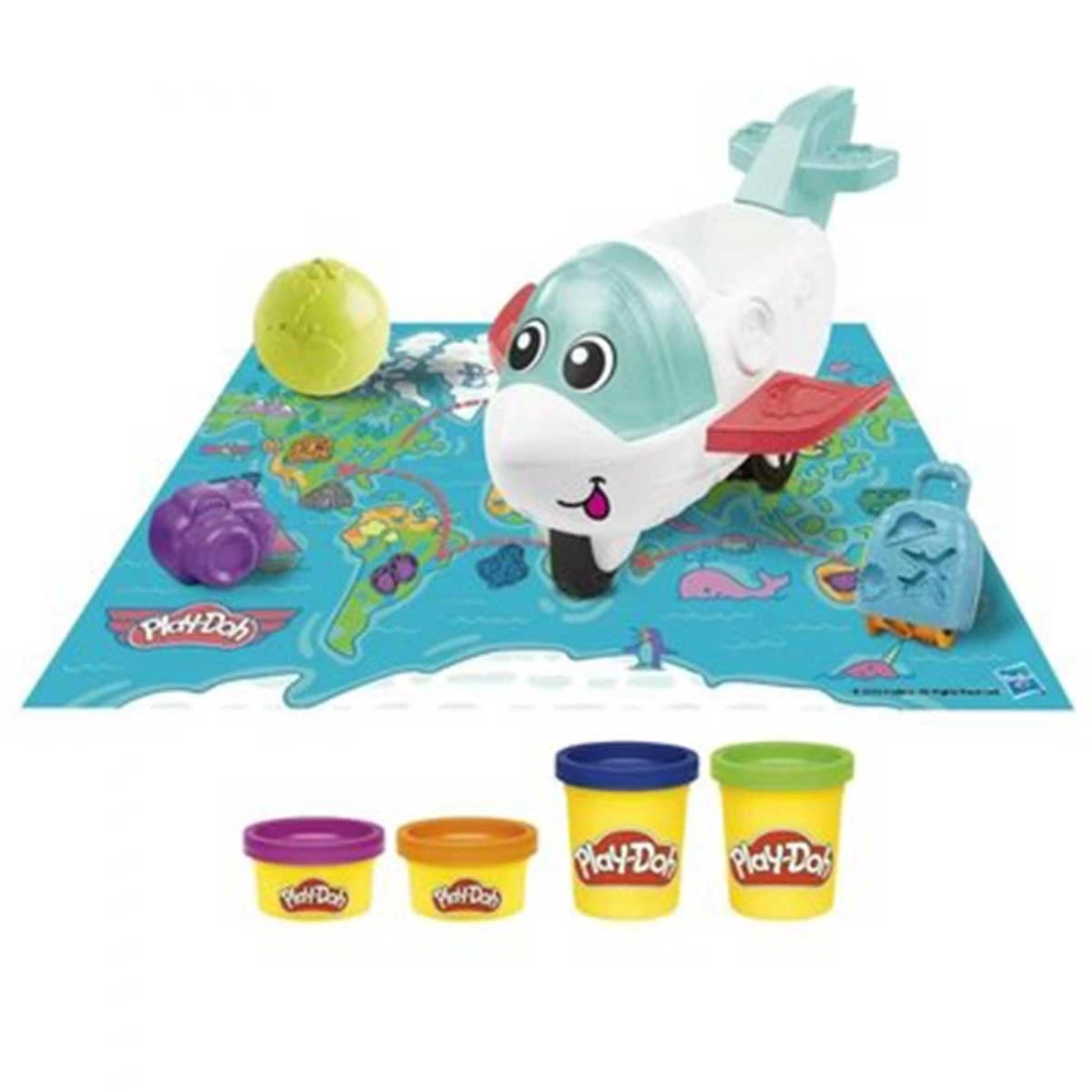 BUĞZ Play-Doh Starters Eğlenceli Uçak Oyun Seti