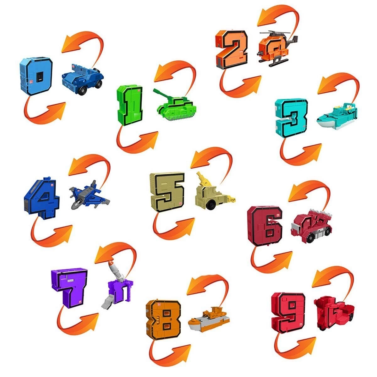 BUĞZ Pocket Morphers Dönüşebilen Numaralar -1 Adet Stokta Olan Gönderilir
