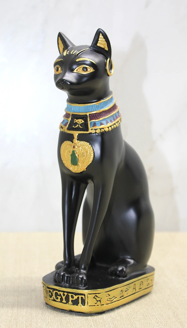 BUĞZ POLYESTER MISIR KEDİSİ FİGÜR BÜYÜK BOY BUĞZ POLYESTER MISIR KEDİSİ FİGÜR BÜYÜK BOY