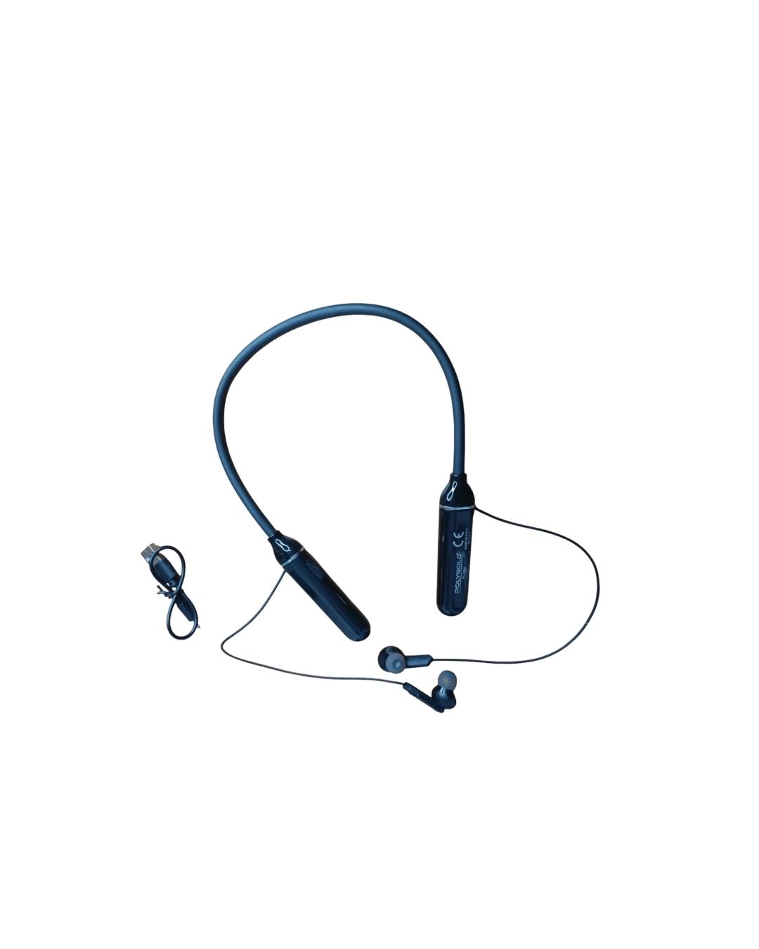 BUĞZ Polygold PG-100 Type-C Şarjlı Bluetooth Kulaklık – Boyun Askılı, Uzun Pil Ömürlü, Mikrofonlu